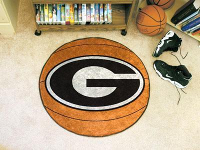 Round Rugs For Sale NCAA Georgia Basketball Mat 27" diameter