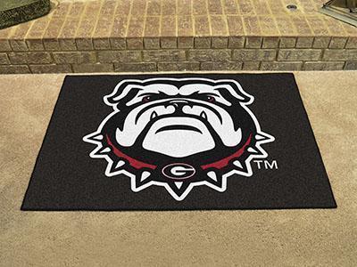 Mat Best NCAA Georgia Black New Bulldog All-Star Mat 33.75"x42.5"