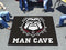 BBQ Mat NCAA Georgia Black New Bulldog Man Cave Tailgater Rug 5'x6'