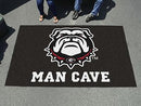 Indoor Outdoor Rugs NCAA Georgia Black New Bulldog Man Cave UltiMat 5'x8' Rug