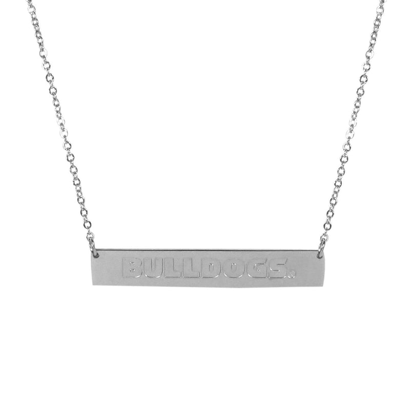 NCAA - Georgia Bulldogs Bar Necklace-Jewelry & Accessories,Necklaces,Bar Necklaces,College Bar Necklaces-JadeMoghul Inc.