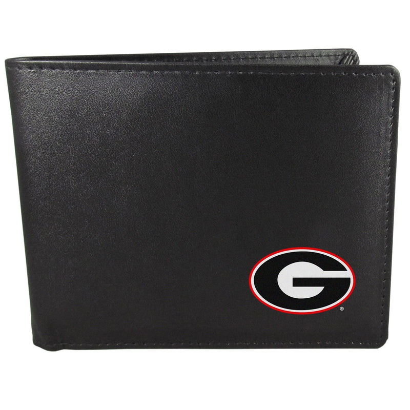 NCAA - Georgia Bulldogs Bi-fold Wallet-Wallets & Checkbook Covers,Bi-fold Wallets,Printed Bi-fold WalletCollege Printed Bi-fold Wallet-JadeMoghul Inc.