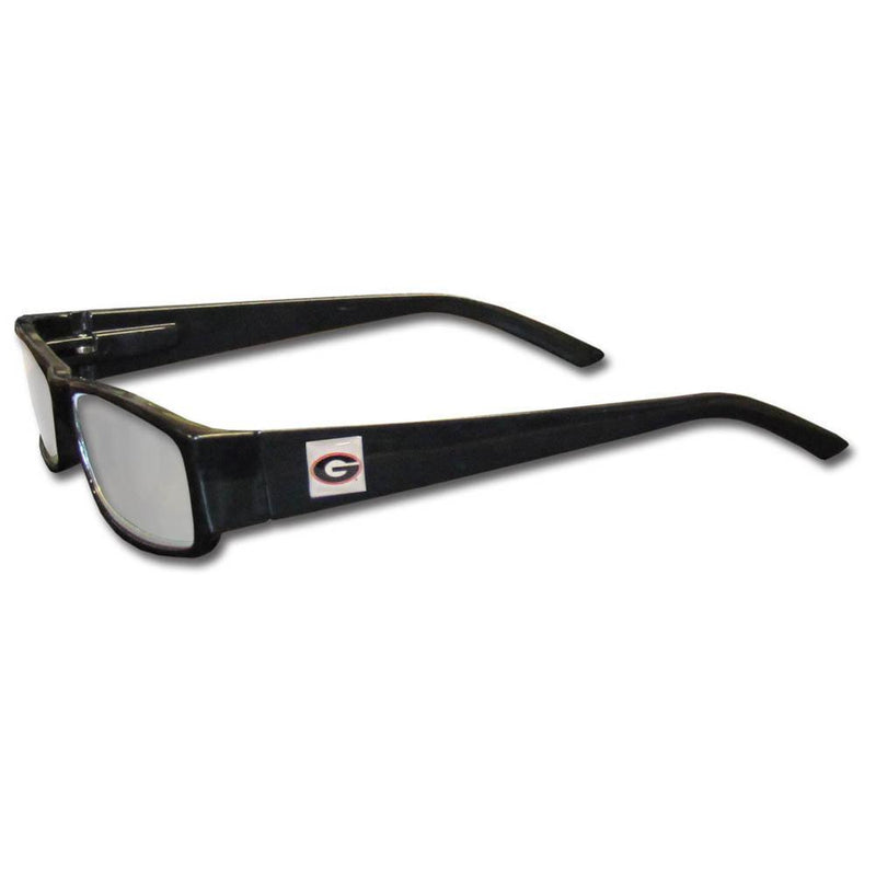 NCAA - Georgia Bulldogs Black Reading Glasses +2.00-Sunglasses, Eyewear & Accessories,Reading Glasses,Black Frames, Power 2.25,College Power 2.25-JadeMoghul Inc.