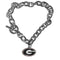 NCAA - Georgia Bulldogs Charm Chain Bracelet-Jewelry & Accessories,Bracelets,Charm Chain Bracelets,College Charm Chain Bracelets-JadeMoghul Inc.