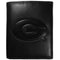 NCAA - Georgia Bulldogs Embossed Leather Tri-fold Wallet-Wallets & Checkbook Covers,College Wallets,College Tri-fold Wallets,Leather Tri-fold Wallets-JadeMoghul Inc.
