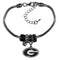 NCAA - Georgia Bulldogs Euro Bead Bracelet-Jewelry & Accessories,Bracelets,Euro Bead Bracelets,College Euro Bead Bracelets-JadeMoghul Inc.