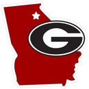 NCAA - Georgia Bulldogs Home State 11 Inch Magnet-Missing-JadeMoghul Inc.