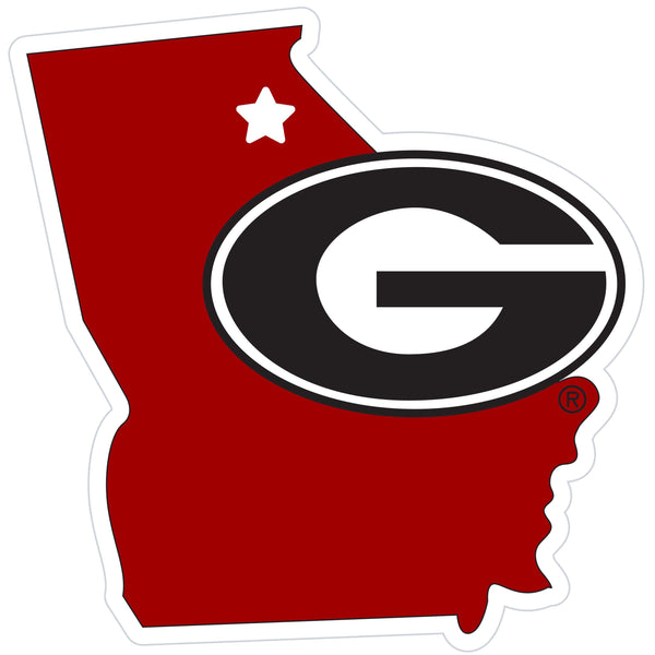 NCAA - Georgia Bulldogs Home State 11 Inch Magnet-Missing-JadeMoghul Inc.