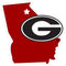 NCAA - Georgia Bulldogs Home State 11 Inch Magnet-Missing-JadeMoghul Inc.
