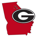 NCAA - Georgia Bulldogs Home State Decal-Automotive Accessories,Decals,Home State Decals,College Home State Decals-JadeMoghul Inc.