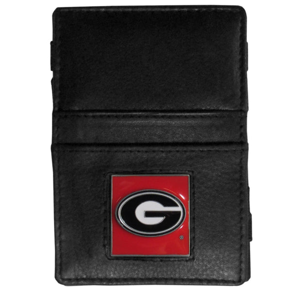 NCAA - Georgia Bulldogs Leather Jacob's Ladder Wallet-Wallets & Checkbook Covers,Jacob's Ladder Wallets,College Jacob's Ladder Wallets-JadeMoghul Inc.