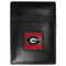 NCAA - Georgia Bulldogs Leather Money Clip/Cardholder Packaged in Gift Box-Wallets & Checkbook Covers,Money Clip/Cardholders,Gift Box Packaging,College Money Clip/Cardholders-JadeMoghul Inc.