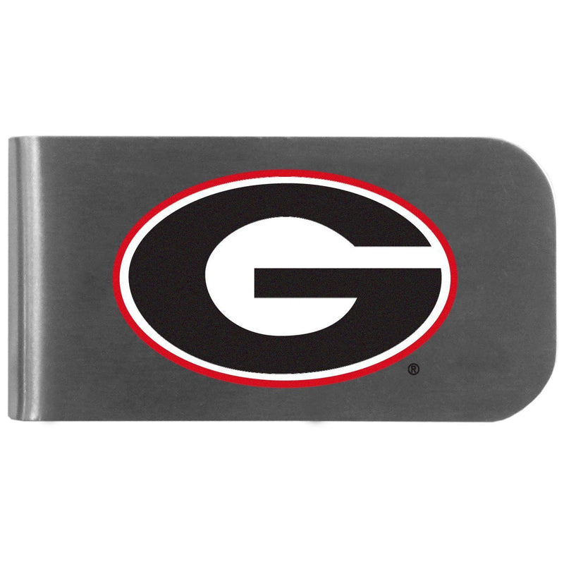 NCAA - Georgia Bulldogs Logo Bottle Opener Money Clip-Wallets & Checkbook Covers,College Wallets,Georgia Bulldogs Wallets-JadeMoghul Inc.