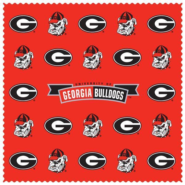 NCAA - Georgia Bulldogs Microfiber Cleaning Cloth-Sunglasses, Eyewear & Accessories,Microfiber Cleaning Cloths,College Microfiber Cleaning Cloths-JadeMoghul Inc.