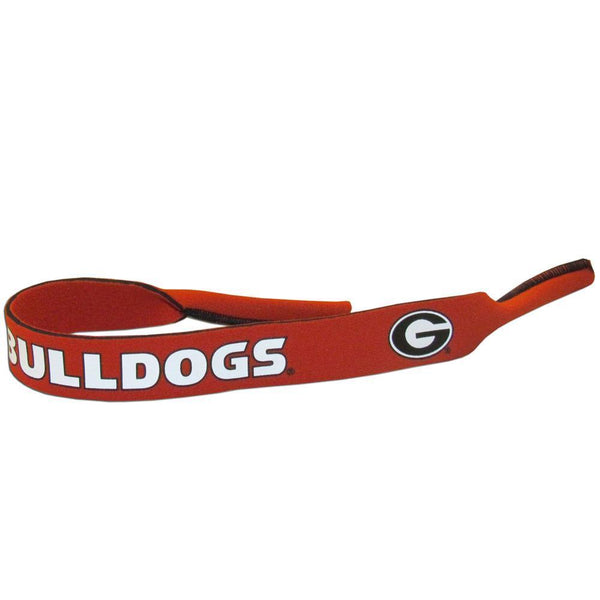 NCAA - Georgia Bulldogs Neoprene Sunglass Strap-Sunglasses, Eyewear & Accessories,Sunglass Straps,College Sunglass Straps-JadeMoghul Inc.
