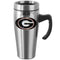 NCAA - Georgia Bulldogs Steel Travel Mug w/Handle-Missing-JadeMoghul Inc.