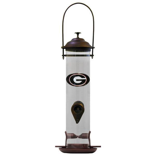 NCAA - Georgia Bulldogs Thistle Bird Feeder-Home & Office,Bird Feeders,College Bird Feeders-JadeMoghul Inc.