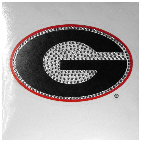 NCAA - Georgia Bulldogs Vinyl Bling Decal-Automotive Accessories,Decals,Vinyl Bling Decals,College Vinyl Bling Decals-JadeMoghul Inc.