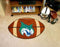 Round Rugs For Sale NCAA Georgia College Univ Football Ball Rug 20.5"x32.5"