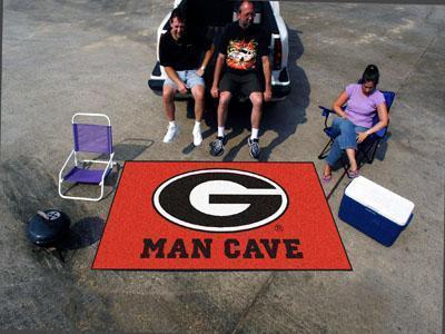 Outdoor Rug NCAA Georgia Man Cave UltiMat 5'x8' Rug