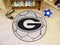 Round Entry Rugs NCAA Georgia Soccer Ball 27" diameter