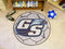 Round Entry Rugs NCAA Georgia Southern Soccer Ball 27" diameter