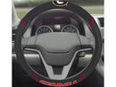 Logo Mats NCAA Georgia Steering Wheel Cover 15"x15"