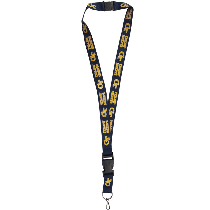 NCAA - Georgia Tech Lanyard-Jewelry & Accessories,Lanyards,College Lanyards-JadeMoghul Inc.