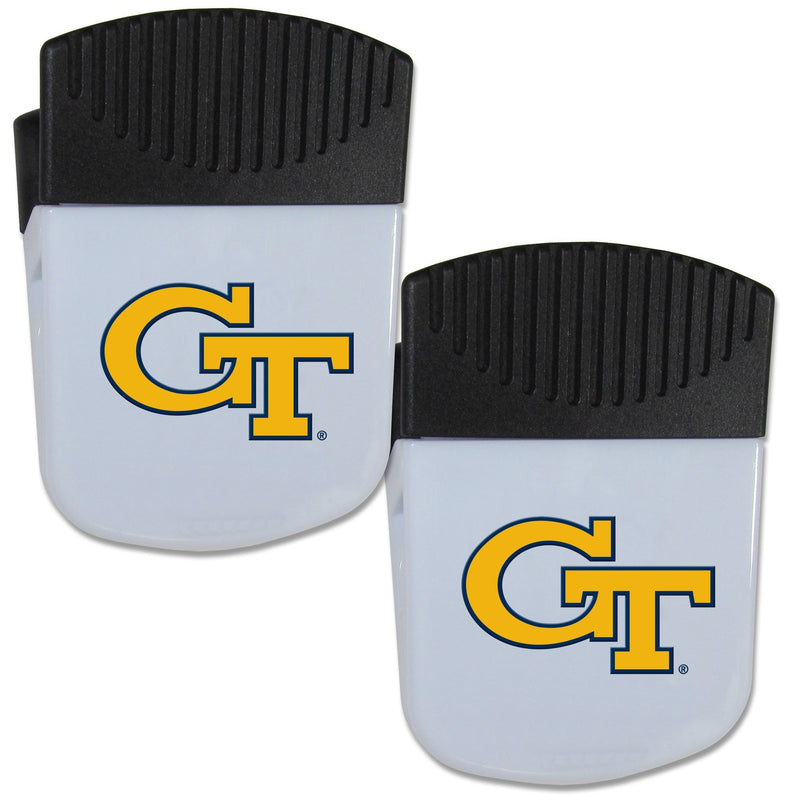 NCAA - Georgia Tech Yellow Jackets Chip Clip Magnet with Bottle Opener, 2 pack-Other Cool Stuff,College Other Cool Stuff,Georgia Tech Yellow Jackets Other Cool Stuff-JadeMoghul Inc.