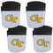 NCAA - Georgia Tech Yellow Jackets Chip Clip Magnet with Bottle Opener, 4 pack-Other Cool Stuff,College Other Cool Stuff,Georgia Tech Yellow Jackets Other Cool Stuff-JadeMoghul Inc.