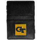 NCAA - Georgia Tech Yellow Jackets Leather Jacob's Ladder Wallet-Wallets & Checkbook Covers,Jacob's Ladder Wallets,College Jacob's Ladder Wallets-JadeMoghul Inc.