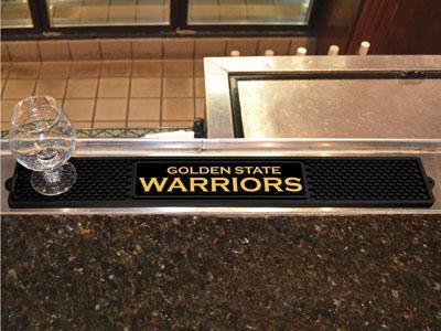 BBQ Grill Mat NCAA Golden State Warriors Drink Tailgate Mat 3.25"x24"