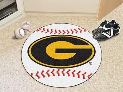 Round Area Rugs NCAA Grambling State Baseball Mat 27" diameter