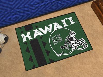 Cheap Rugs NCAA Hawaii Uniform Starter Rug 19"x30"