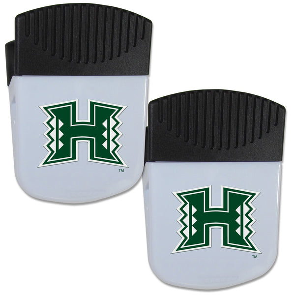 NCAA - Hawaii Warriors Chip Clip Magnet with Bottle Opener, 2 pack-Other Cool Stuff,College Other Cool Stuff,Hawaii Warriors Other Cool Stuff-JadeMoghul Inc.