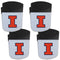 NCAA - Illinois Fighting Illini Chip Clip Magnet with Bottle Opener, 4 pack-Other Cool Stuff,College Other Cool Stuff,Illinois Fighting Illini Other Cool Stuff-JadeMoghul Inc.