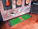 Runner Rugs NCAA Illinois Putting Green Runner 18"x72" Golf Accessories