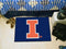Indoor Outdoor Rugs NCAA Illinois Starter Rug 19"x30"