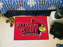 Indoor Outdoor Rugs NCAA Illinois State Starter Rug 19"x30"