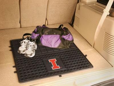 Truck Mats NCAA Illinois Vinyl Cargo Trunk Mat 31"x31"