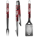 NCAA - Indiana Hoosiers 3 pc Tailgater BBQ Set-Tailgating & BBQ Accessories,BBQ Tools,3 pc Tailgater Tool Set,College 3 pc Tailgater Tool Set-JadeMoghul Inc.