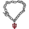 NCAA - Indiana Hoosiers Charm Chain Bracelet-Jewelry & Accessories,Bracelets,Charm Chain Bracelets,College Charm Chain Bracelets-JadeMoghul Inc.
