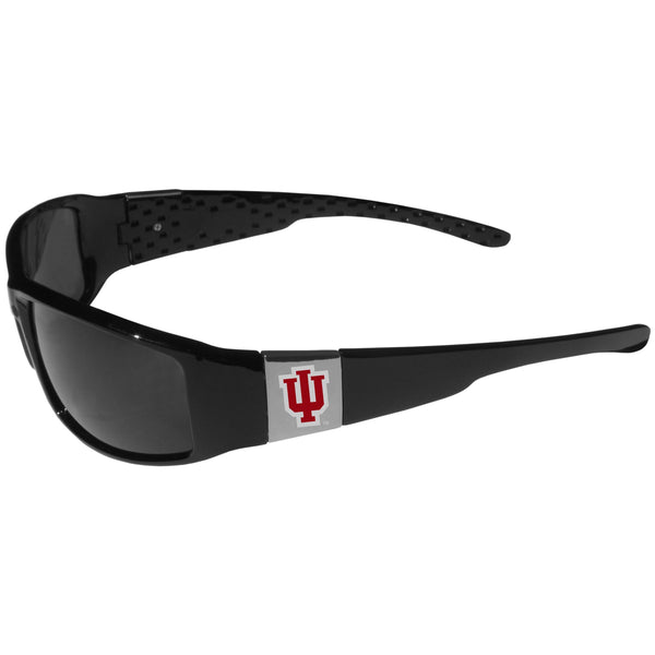 NCAA - Indiana Hoosiers Chrome Wrap Sunglasses-Sunglasses, Eyewear & Accessories,College Eyewear,Indiana Hoosiers Eyewear-JadeMoghul Inc.