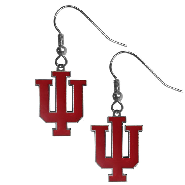 NCAA - Indiana Hoosiers Dangle Earrings-Jewelry & Accessories,Earrings,Dangle Earrings,Dangle Earrings,College Dangle Earrings-JadeMoghul Inc.