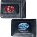 NCAA - Indiana Hoosiers Leather Cash & Cardholder-Wallets & Checkbook Covers,Cash & Cardholders,College Cash & Cardholders-JadeMoghul Inc.