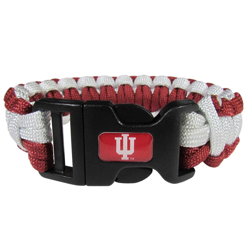 NCAA - Indiana Hoosiers Survivor Bracelet-Jewelry & Accessories,Bracelets,Survivor Bracelets,College Survivor Bracelets-JadeMoghul Inc.