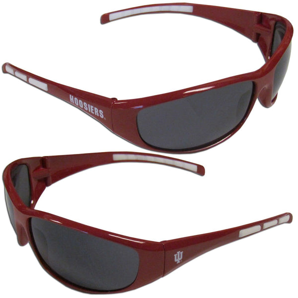 NCAA - Indiana Hoosiers Wrap Sunglasses-Sunglasses, Eyewear & Accessories,Sunglasses,Wrap Sunglasses,College Wrap Sunglasses-JadeMoghul Inc.