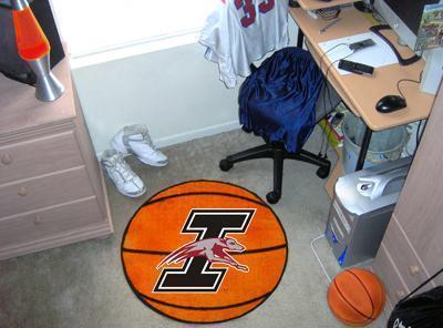 Round Area Rugs NCAA Indianapolis Basketball Mat 27" diameter