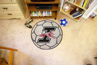 Round Entry Rugs NCAA Indianapolis Soccer Ball 27" diameter