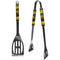 NCAA - Iowa Hawkeyes 2 pc Steel BBQ Tool Set-Tailgating & BBQ Accessories,BBQ Tools,2 pc Steel Tool Set,College 2 pc Steel Tool Set-JadeMoghul Inc.